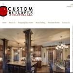 Custom Builders of Oklahoma website